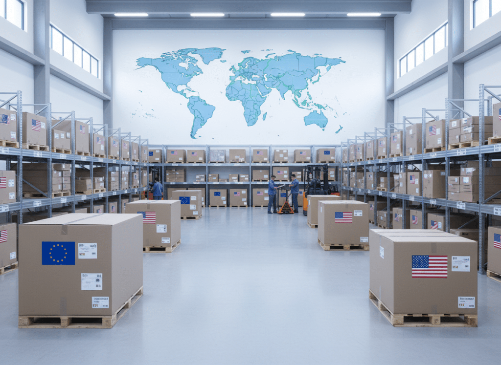 Hub de sourcing stratégique - accès direct aux fabricants certifiés Europe et USA