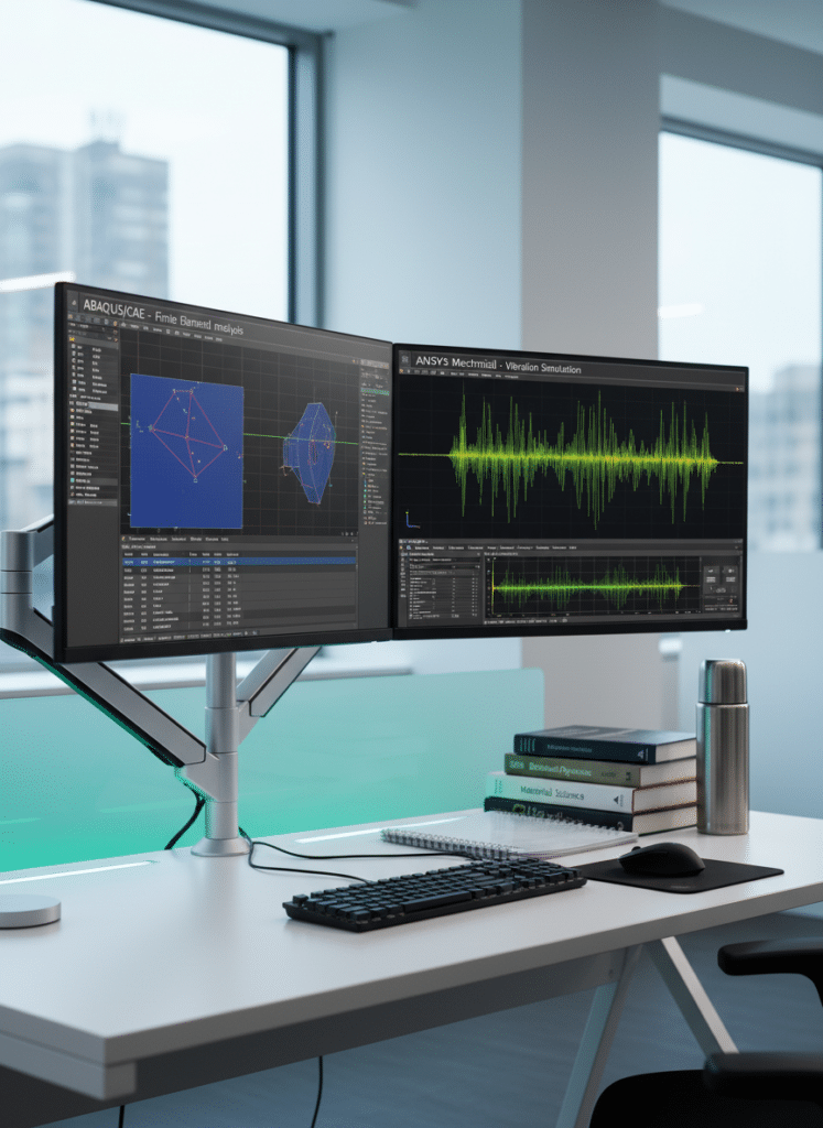 Simulation vibratoire et analyse par éléments finis - expertise technique spécialisée