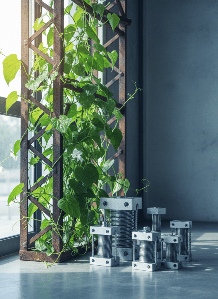 Amortisseurs à câble durables - alternative écologique sans maintenance au caoutchouc