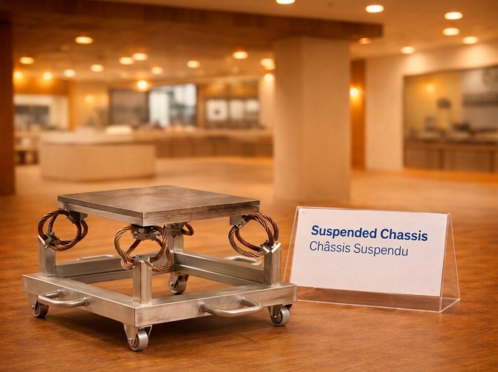 Chassis suspendu - Suspended Chassis - Isolated frame